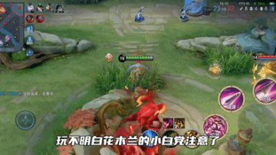 ​花木兰连招口诀最详细（花木兰全部连招顺序口诀简单）