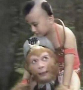 ​红孩儿扮演者（他是红孩儿的扮演者）
