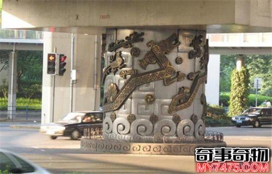 揭秘诡异的上海龙柱事件,柱子底下其实是一个龙脉