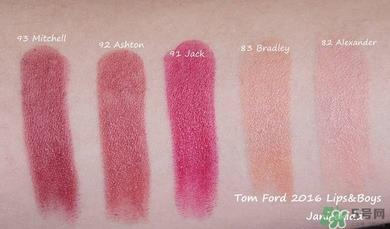 tom ford lips and girls唇膏多少钱_色号试色_怎么样