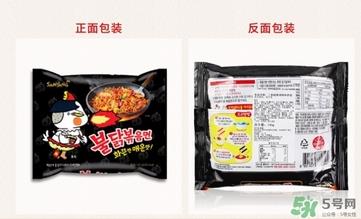 三养火鸡面两种包装对比 三养火鸡面新旧包装区别