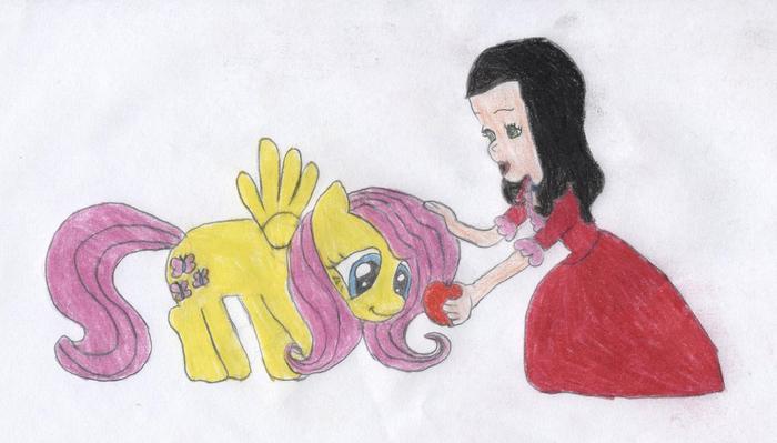 小公主苏菲亚《彩虹小马》同人插画欣赏,苏菲亚变成小马好萌!