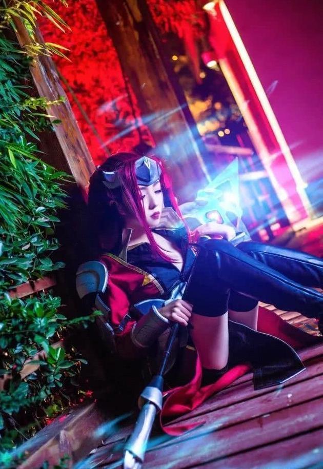 王者cos：女韩信，这样信白CP就说的通了！