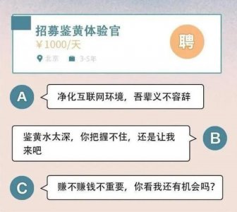 ​我如愿成为了一名鉴黄师，可现在非常后悔！