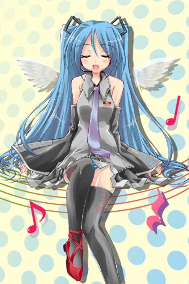 初音未来手机壁纸 为上海演唱会打call(第九弹)
