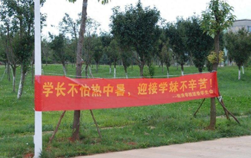 大学迎新奇葩搞笑标语大盘点
