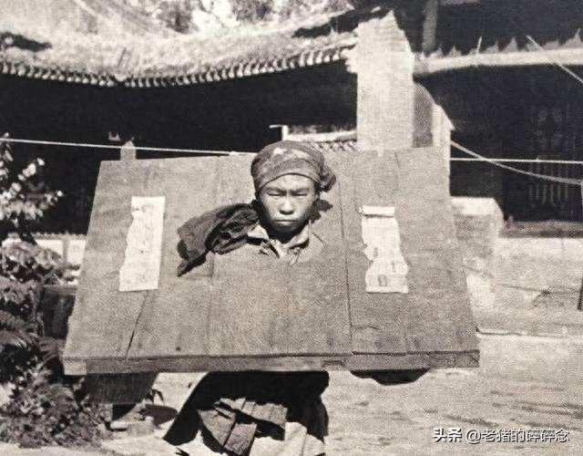 罕见的旧中国执行死刑照片，图2鬼头刀寒光凛凛，图五左轮枪行刑