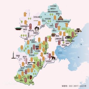 河北省行政区划地图,11个地级市地图,河北省旅游地图
