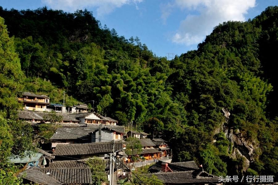 400年历史的田园古村落——温州岭上人家