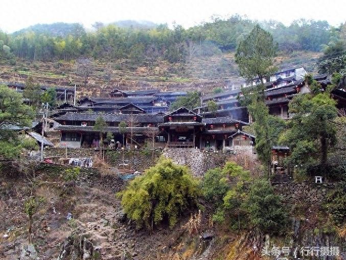 400年历史的田园古村落——温州岭上人家