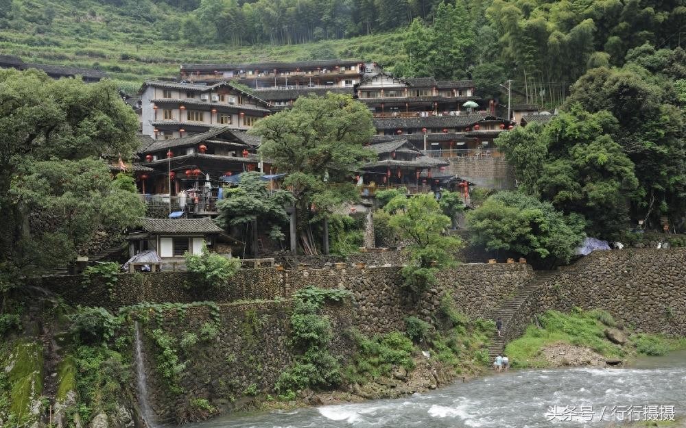 400年历史的田园古村落——温州岭上人家