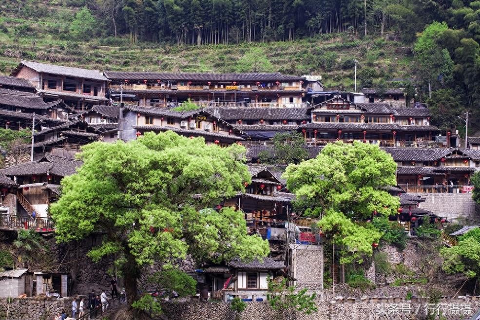 400年历史的田园古村落——温州岭上人家