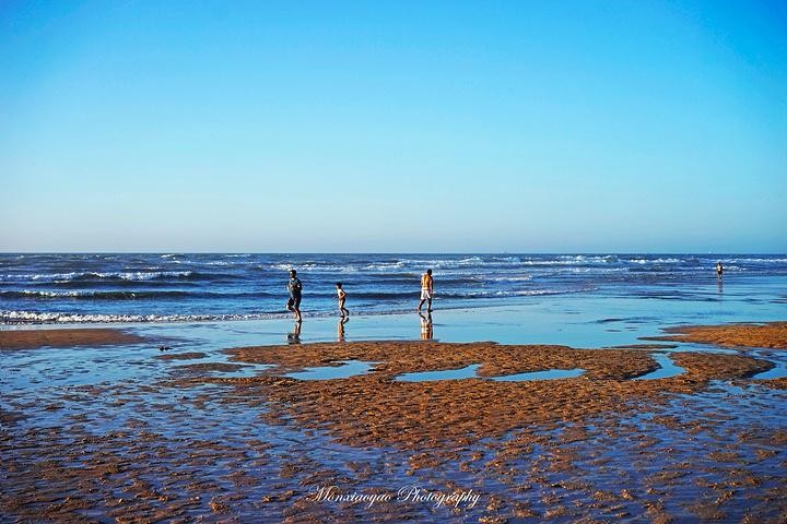 1.在海边