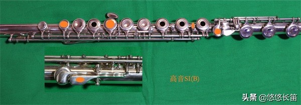 长笛基本音级指法表