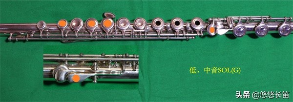 长笛基本音级指法表