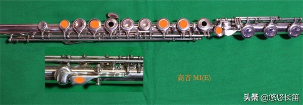 长笛基本音级指法表