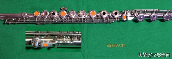长笛基本音级指法表