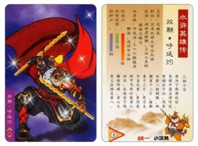 ​《水浒传》108将-双鞭·呼延灼