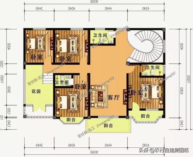 5款二层农村别墅设计,第4款朴实耐看,第3款刚出图就火了