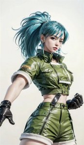 ​期待近距离接触格斗女神！夏尔米拳皇壁纸即将震撼发布！