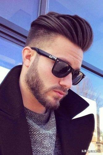 12款“两边铲光”男士发型,渐变的鬓边,清爽又帅气