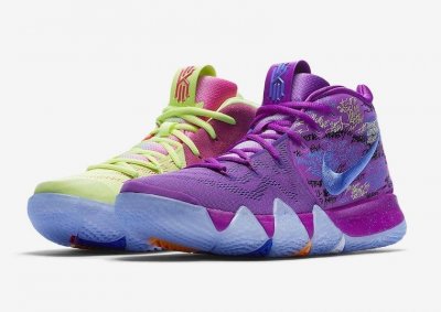 ​鸳鸯为首发！Nike Kyrie 4 “Confetti”这周六发售！