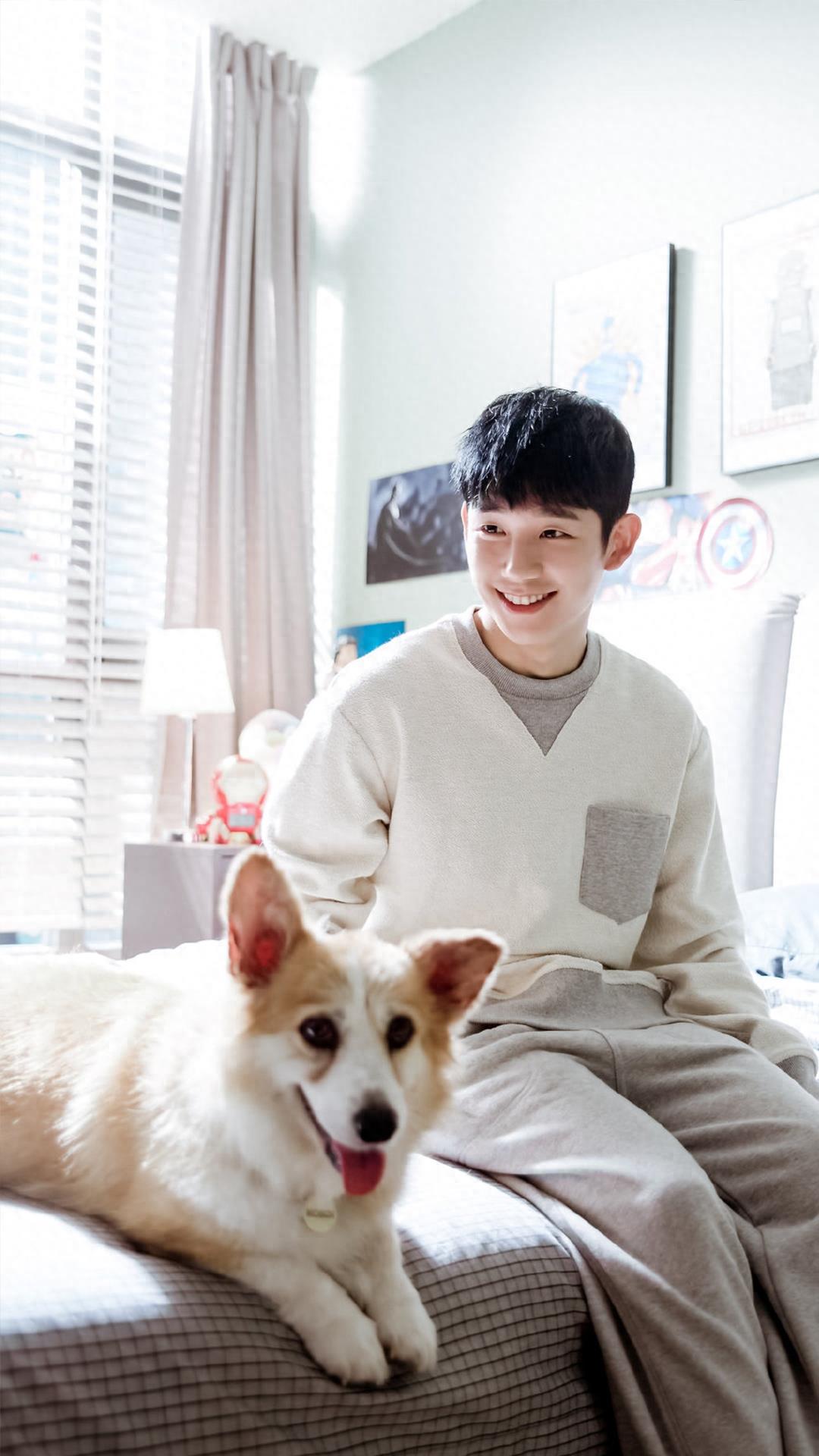 丁海寅阳光帅气写真图片手机壁纸