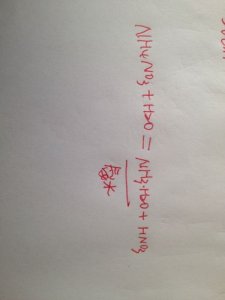 ​硝酸铵溶于水化学式（硝酸铵溶于水的化学方程式）