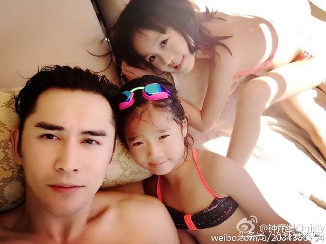 田亮晒父子旧照一家人共用一张脸 爸爸4开录田亮携儿子回归(2)