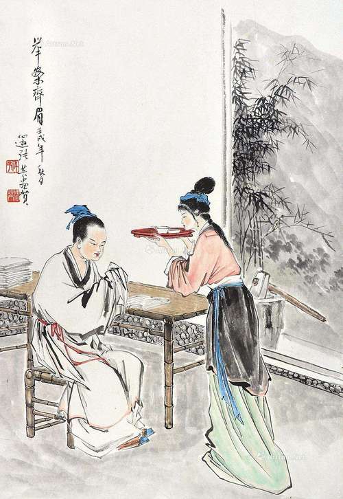 举案齐眉典故(举案齐眉的历史故事)